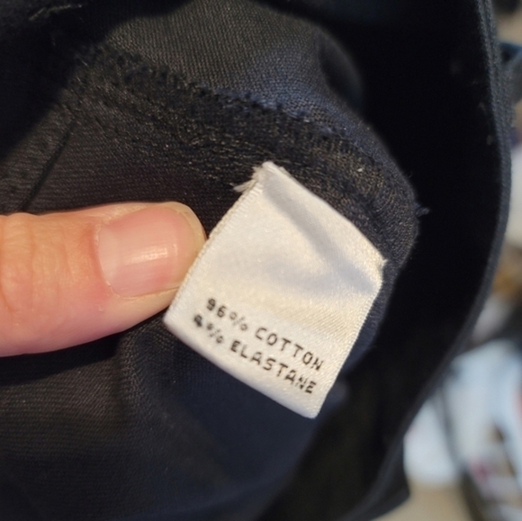 ST. JOHN SPORT BLACK TROUSERS PANTS, sz 8 - Picture 6 of 16